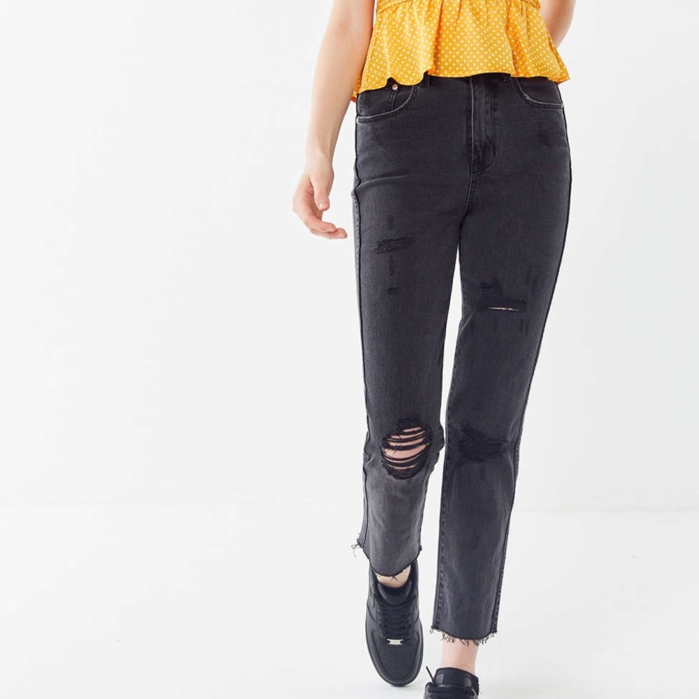 Meet My Mum Ripped High-Waisted Jean